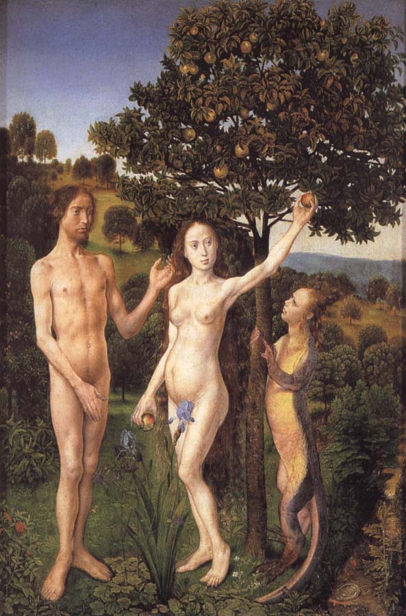 The Fall,from a diptych with The Fall of Man and salvation